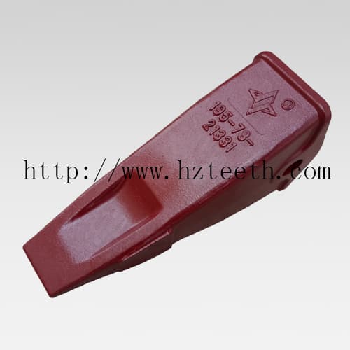 Ground engineering machinery parts 195-78-21331 Ripper Teeth for Komatsu D275/D355 Ripper